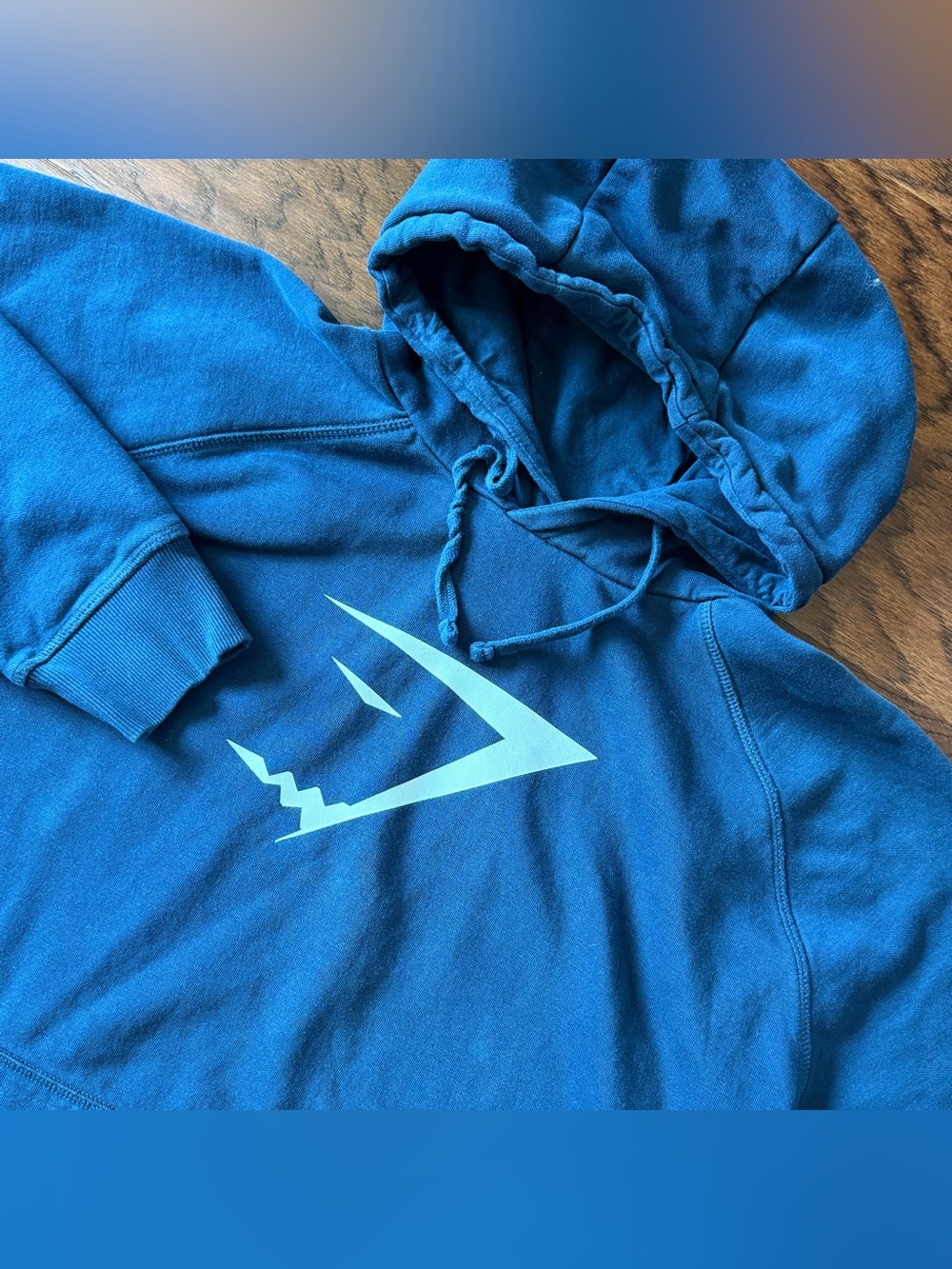 Gymshark Men’s Hoodie XXL Navy Blue Sweatshirt Pullover Athletic